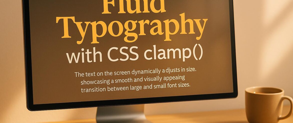 Fluid Typography with CSS clamp()
