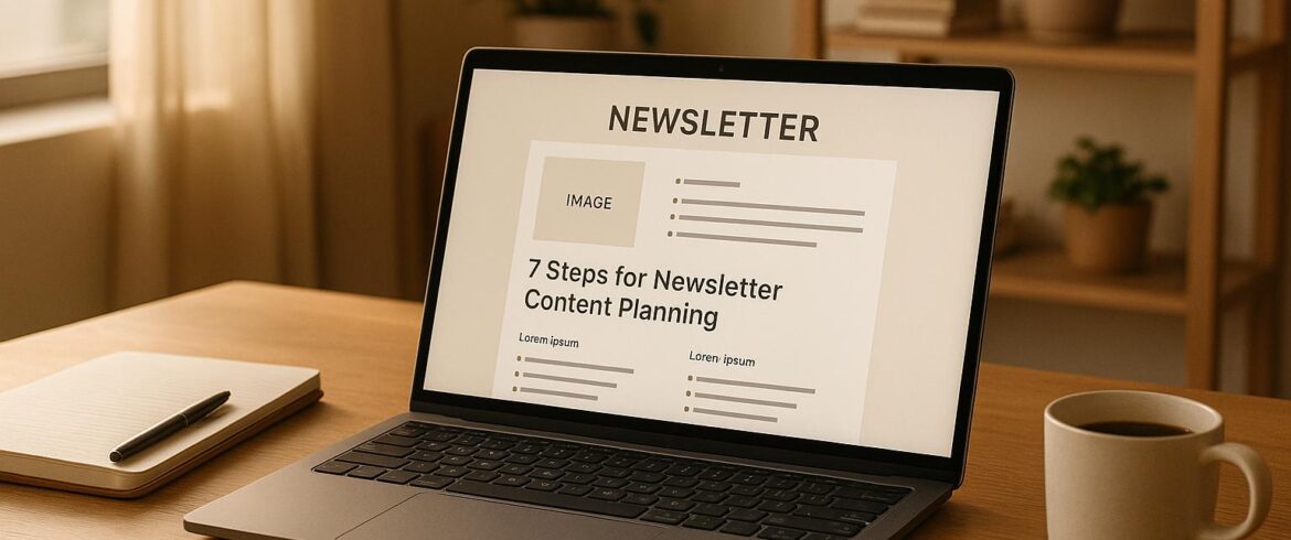 7 Steps for Newsletter Content Planning