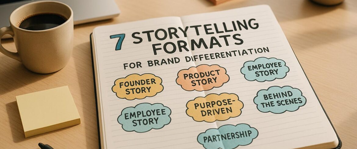 7 Storytelling Formats for Brand Differentiation