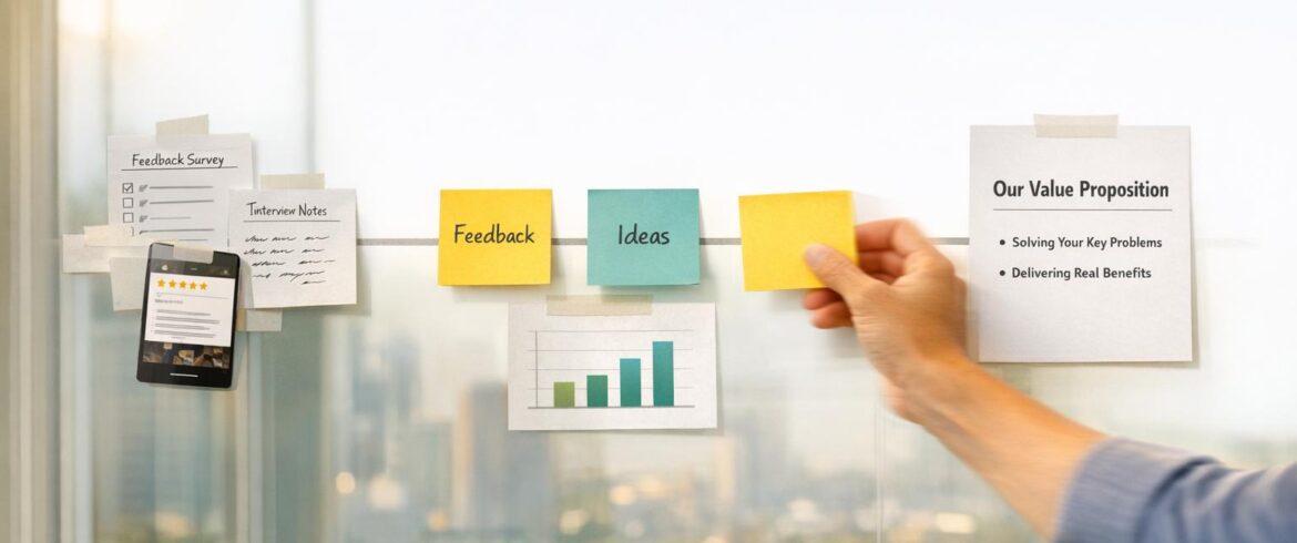 Why Feedback is Key to Evolving Value Propositions