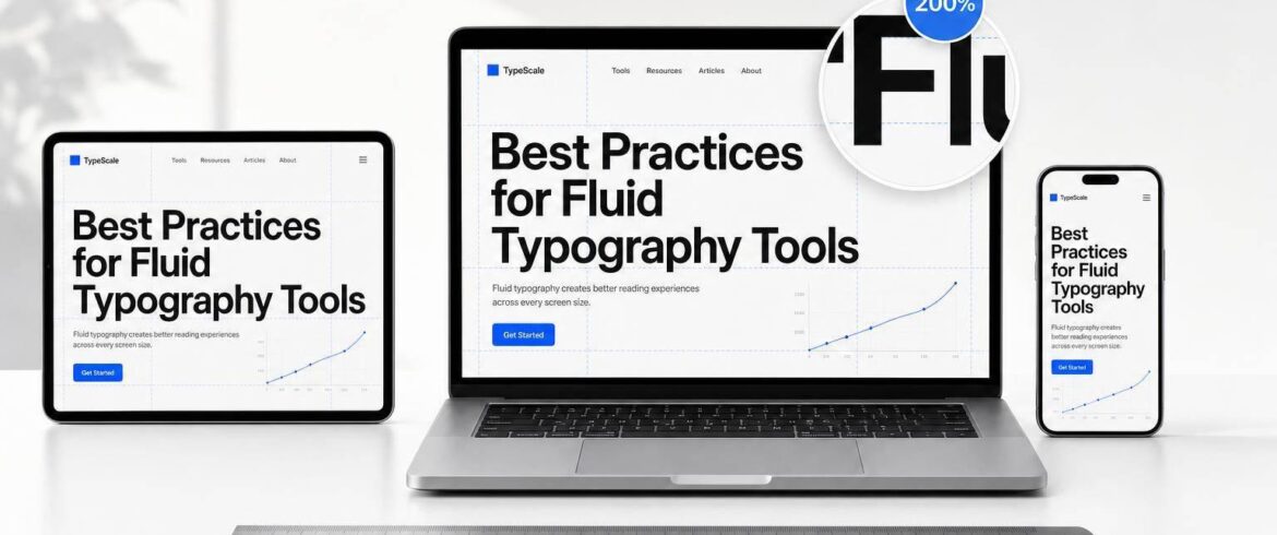 Best Practices for Fluid Typography Tools